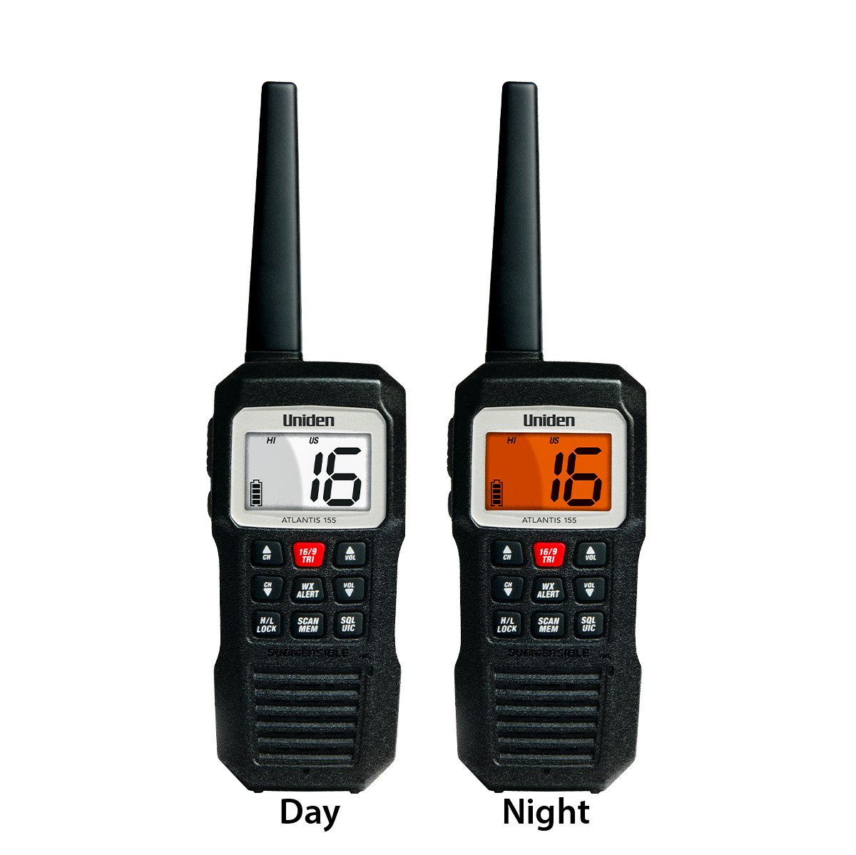 Uniden ATLANTIS 155 Atlantis 155 Handheld Marine Radio Hustler