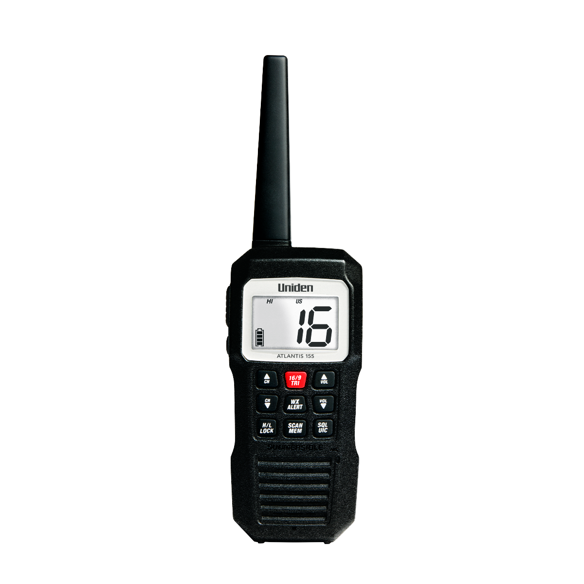 Uniden ATLANTIS 155 Atlantis 155 Handheld Marine Radio Hustler