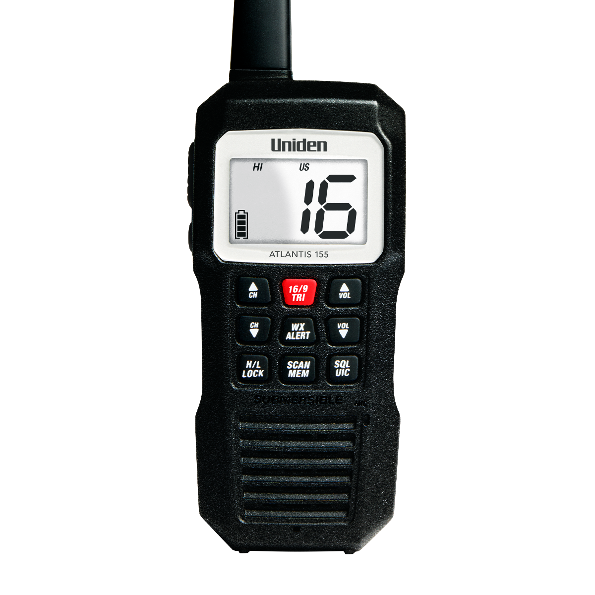Uniden ATLANTIS 155 Atlantis 155 Handheld Marine Radio Hustler