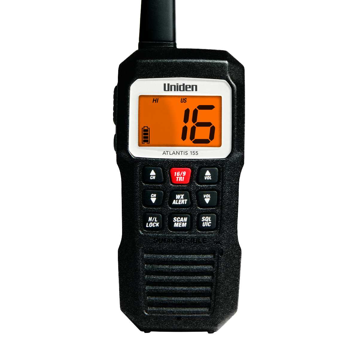 Uniden ATLANTIS 155 Atlantis 155 Handheld Marine Radio Hustler