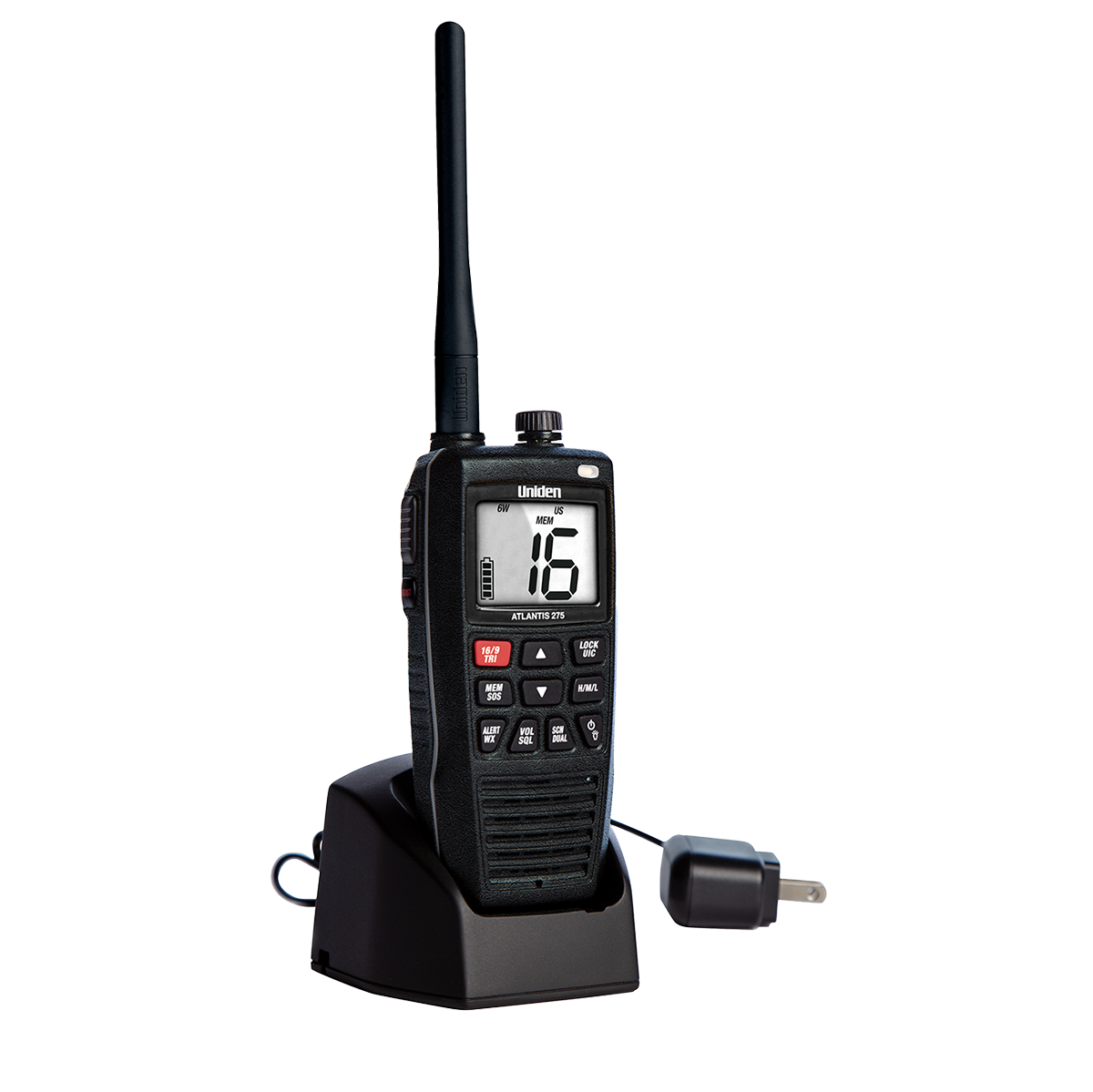 Uniden ATLANTIS 275 Atlantis 275 Handheld Marine Radio Hustler