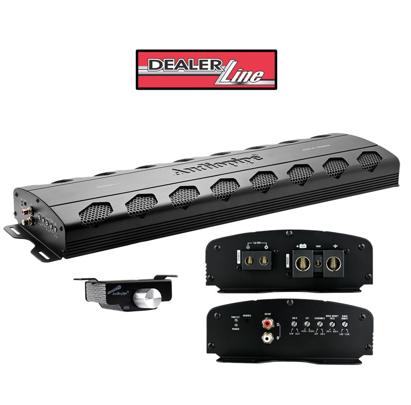 Audiopipe® APDLO-30001D - APDLO Series 3000W Mono Class D Amplifier Audiopipe