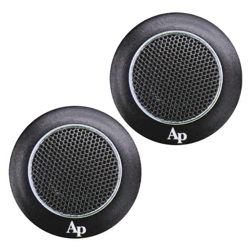 Audiopipe® APHE-T350 - 1" 160W 4 Ohm Stainless Steel Dome Tweeters with Kapton Former Voice Coil Audiopipe