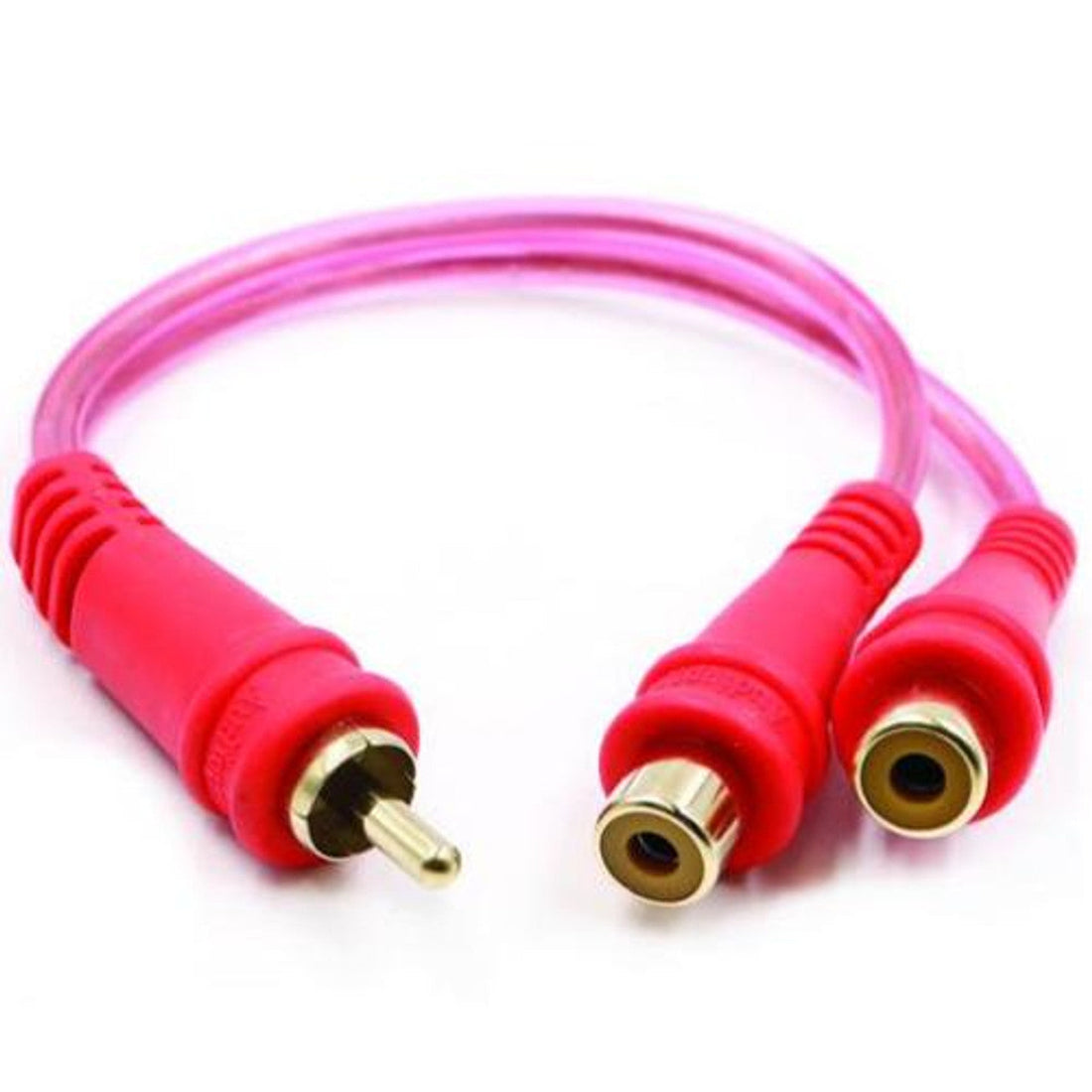 Audiopipe AMPGYM2F Rca Splitter Audiopipe 1m-2f Clear Installer Series Audiopipe