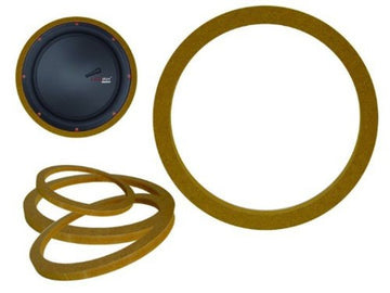 Audiopipe RING8R Nippon 8" Mdf Speaker Ring *sold As Pair* Audiopipe