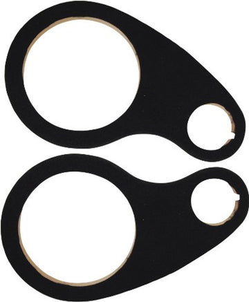 Audiopipe RING8CTW Pipeman's Carpeted [1] 8" Wood Ring With [1] 2-7/8" Tweeter Opening Sold In Pairs
