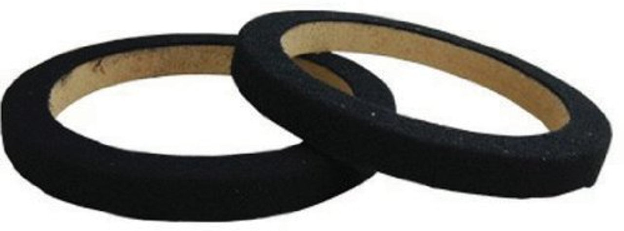 Audiopipe RING08CBK Nippon 8" Wood Speaker Ring With Black Carpet Sold In Pairs