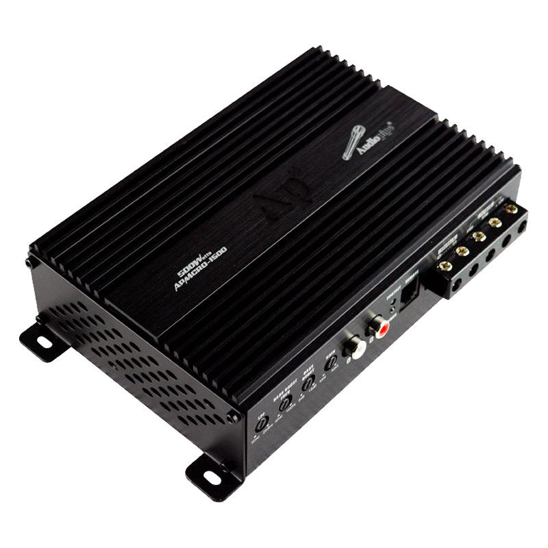 Audiopipe® APMCRO-1500 - APMCRO Series 500W Mono Class D Mini Amplifier