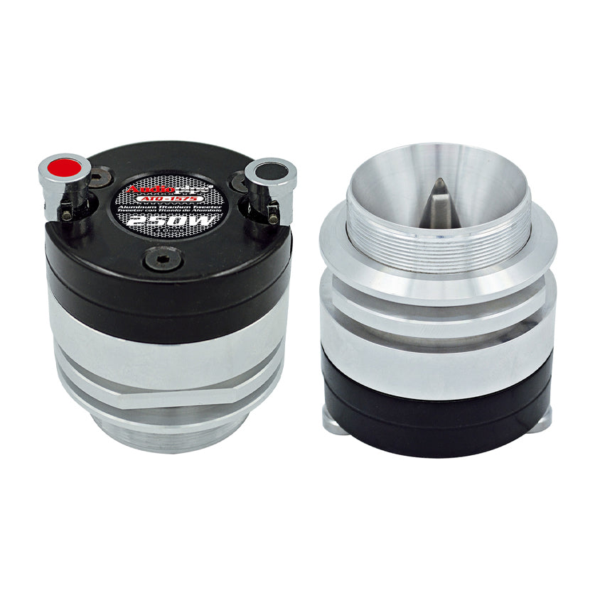 Audiopipe® ATQ-1575 - ATQ Series 1" 250W 4 Ohm Titanium Dome Tweeters Uniden