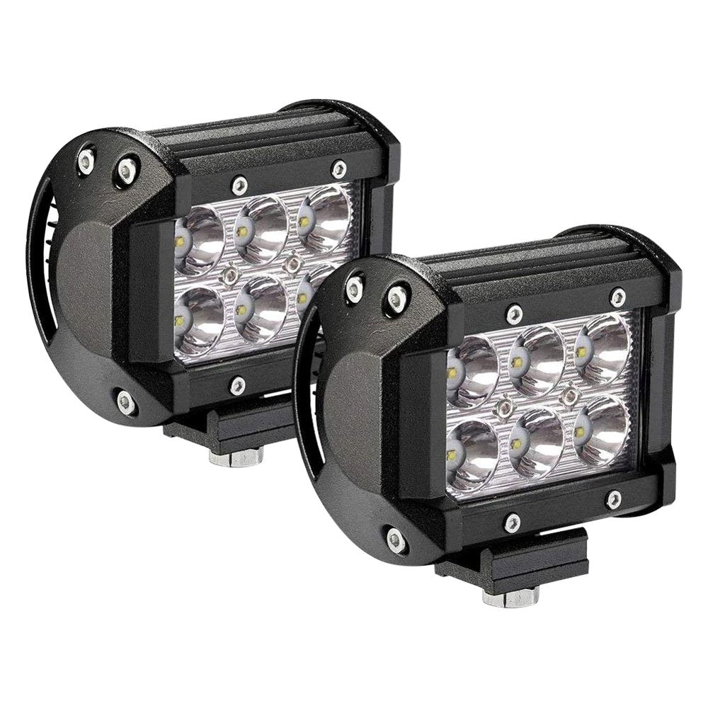 Audiopipe® NL-LB303-18W - 3" 2x18W Cube Flood and Spot Beam LED Lights Audiopipe