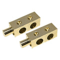 Audiopipe® PB-2010XT - Gold Plated Power Distribution Bar Block (2 x 0/1 AWG Out) Nippon