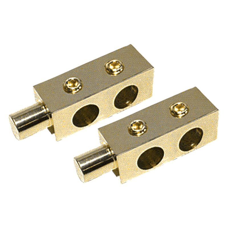 Audiopipe® PB-2010XT - Gold Plated Power Distribution Bar Block (2 x 0/1 AWG Out) Nippon