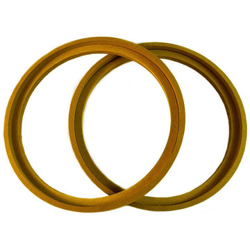 Audiopipe RING12BZ Nippon 12" Mdf Speaker Ring - Recess With Bezel - 1/2" Extension [pair]