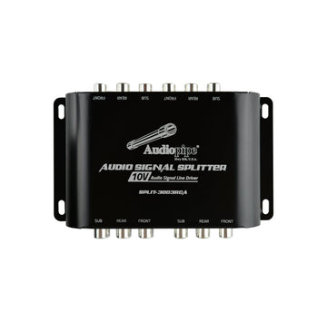 Audiopipe® SPLIT-3003RCA - Multi-Channel Audio Splitter & Line Driver Audiopipe