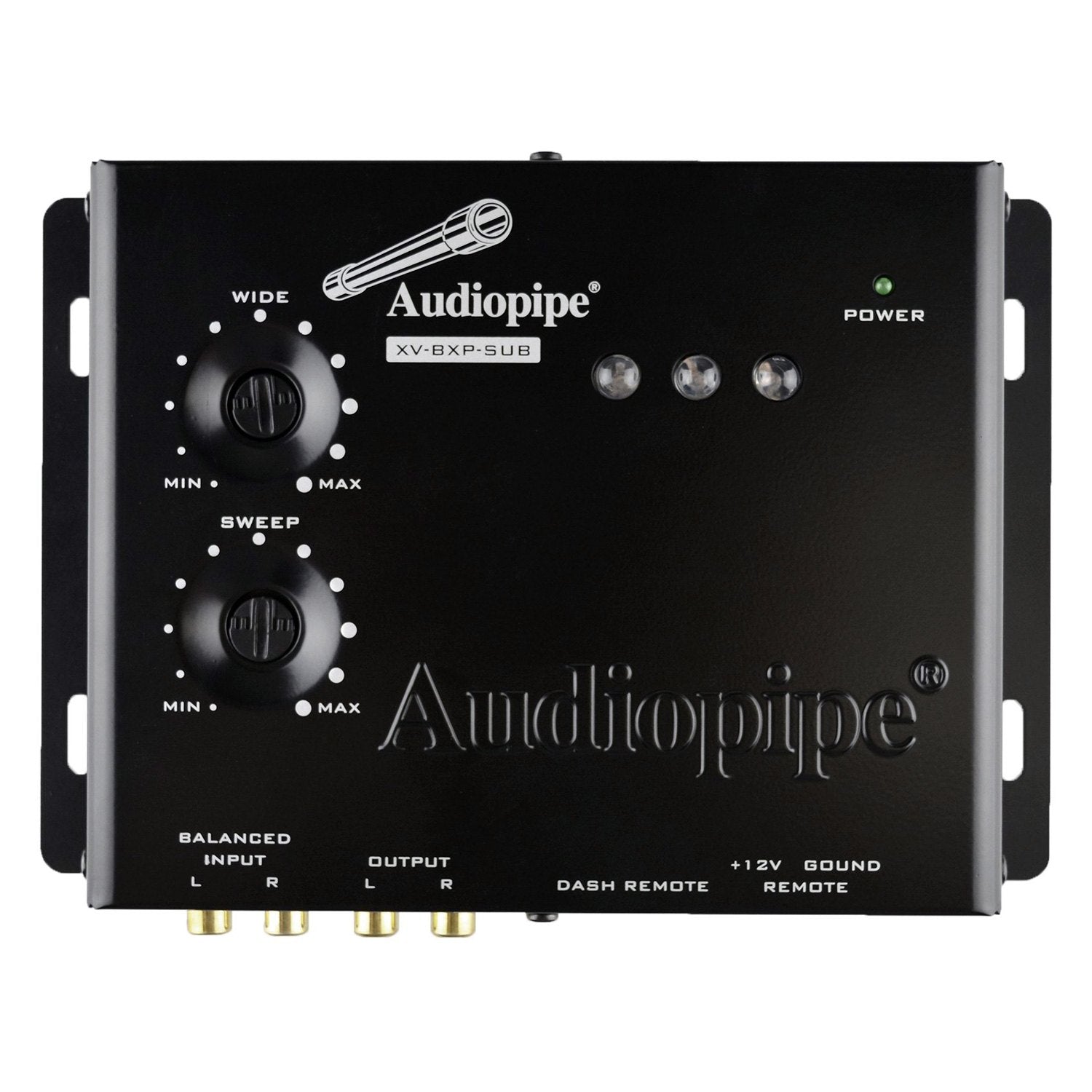 Audiopipe® XV-BXP-SUB - Digital Bass Driver with Remote Bass Knob