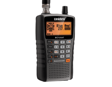 Escáner portátil Uniden BC125AT de 512 MHz con captura de señal cercana