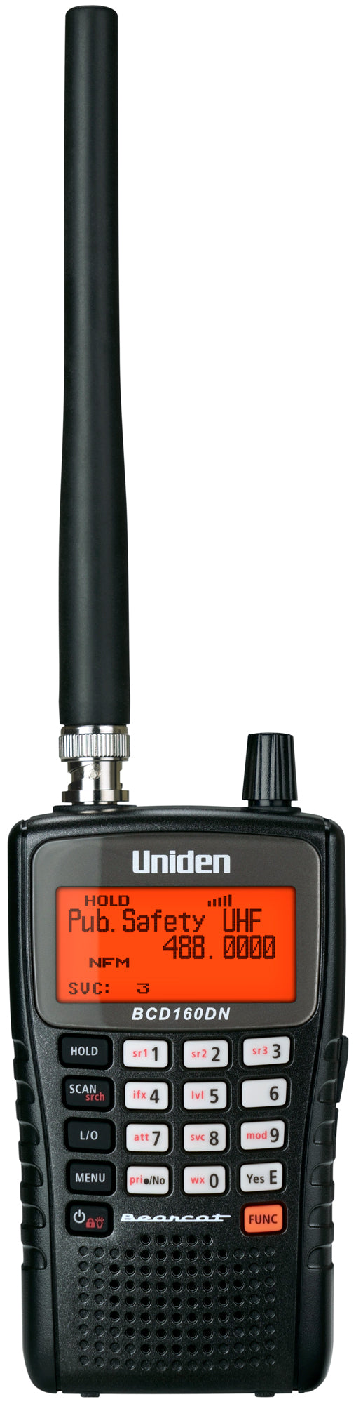 Uniden BCD160DN Base/Mobile Handheld Digital Scanner