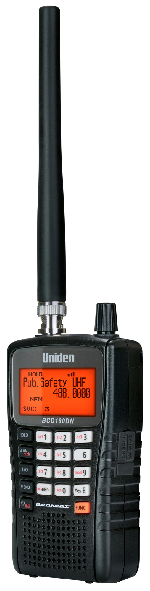 Uniden BCD160DN Base/Mobile Handheld Digital Scanner Uniden