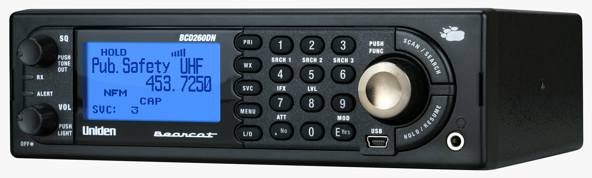 Uniden BCD260DN Base/Mobile Scanner Digital Scanner Uniden