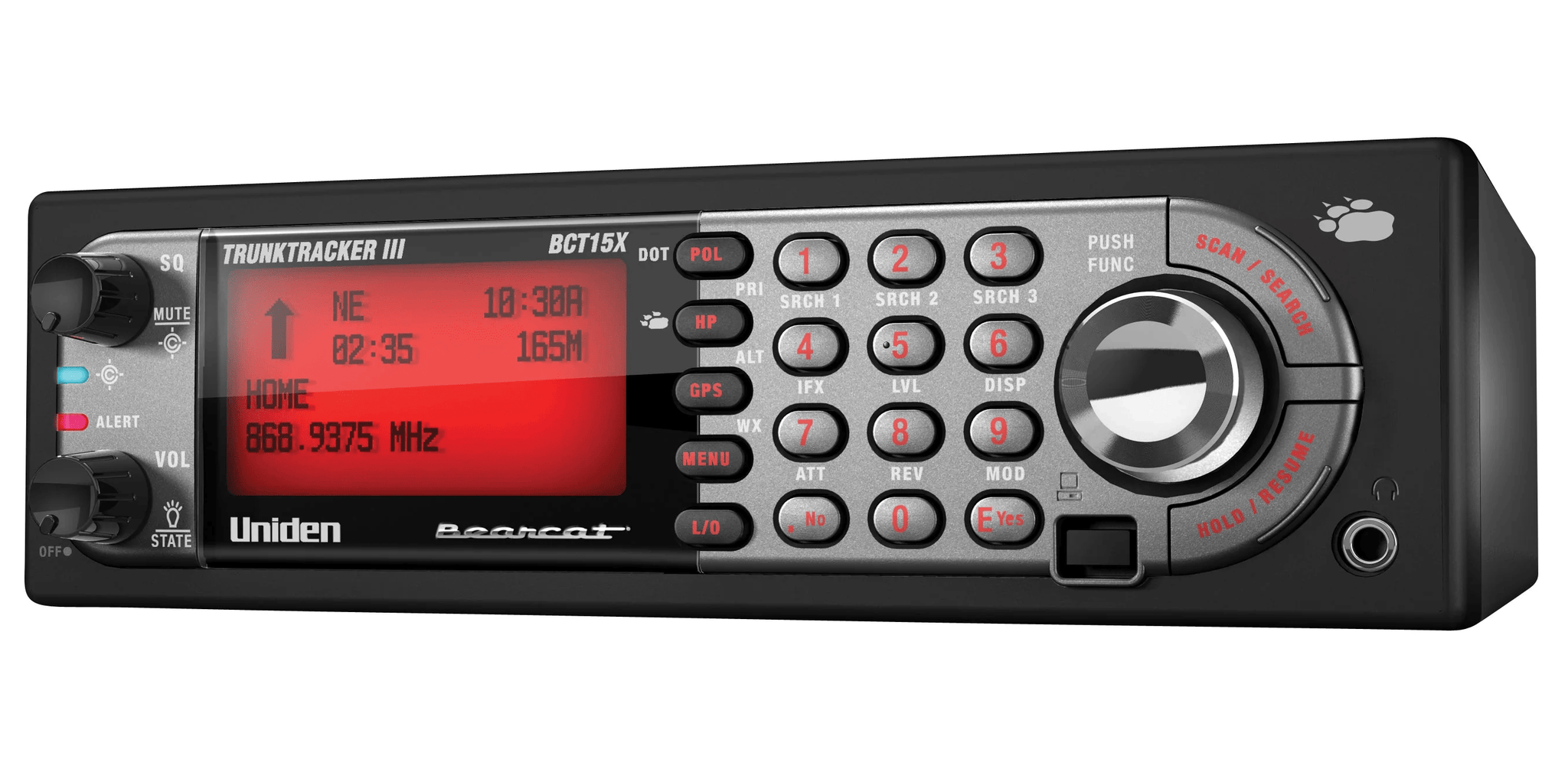 Uniden BCT15X Trunking Bearcat Analog Radio Scanner