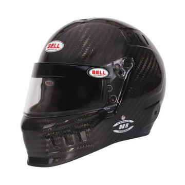 Casco Bell Helmets 1238A06 BR8, Snell SA2020, aprobado por la FIA, compatible con soporte para cabeza y cuello, fibra de carbono, talla 7-1/2 (unidad)