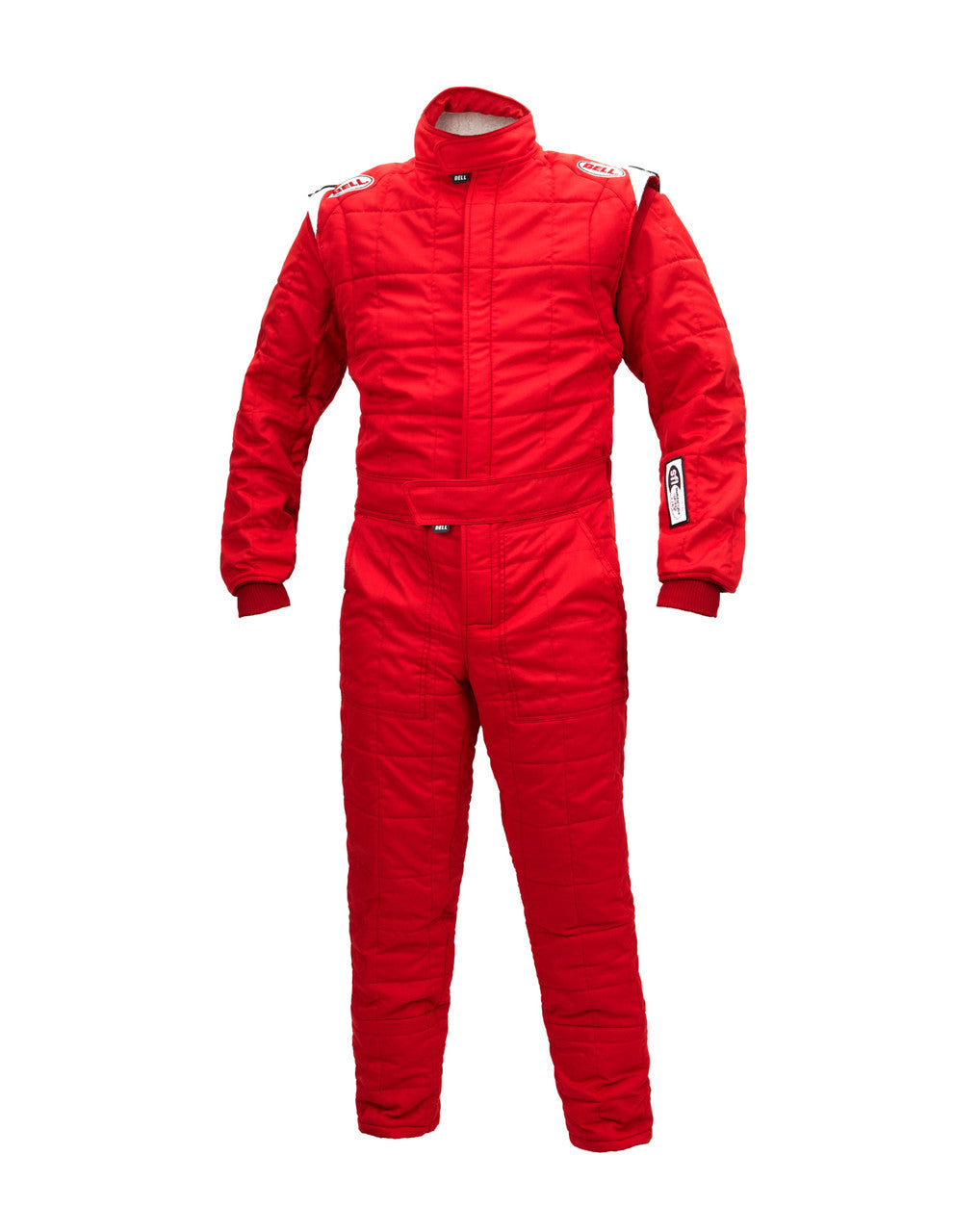 Bell Helmets BR10072 Sport-TX Series Driving Suit, 1-Piece, SFI 3.2A/5, Double Layer, Nomex, Red, Medium, Each