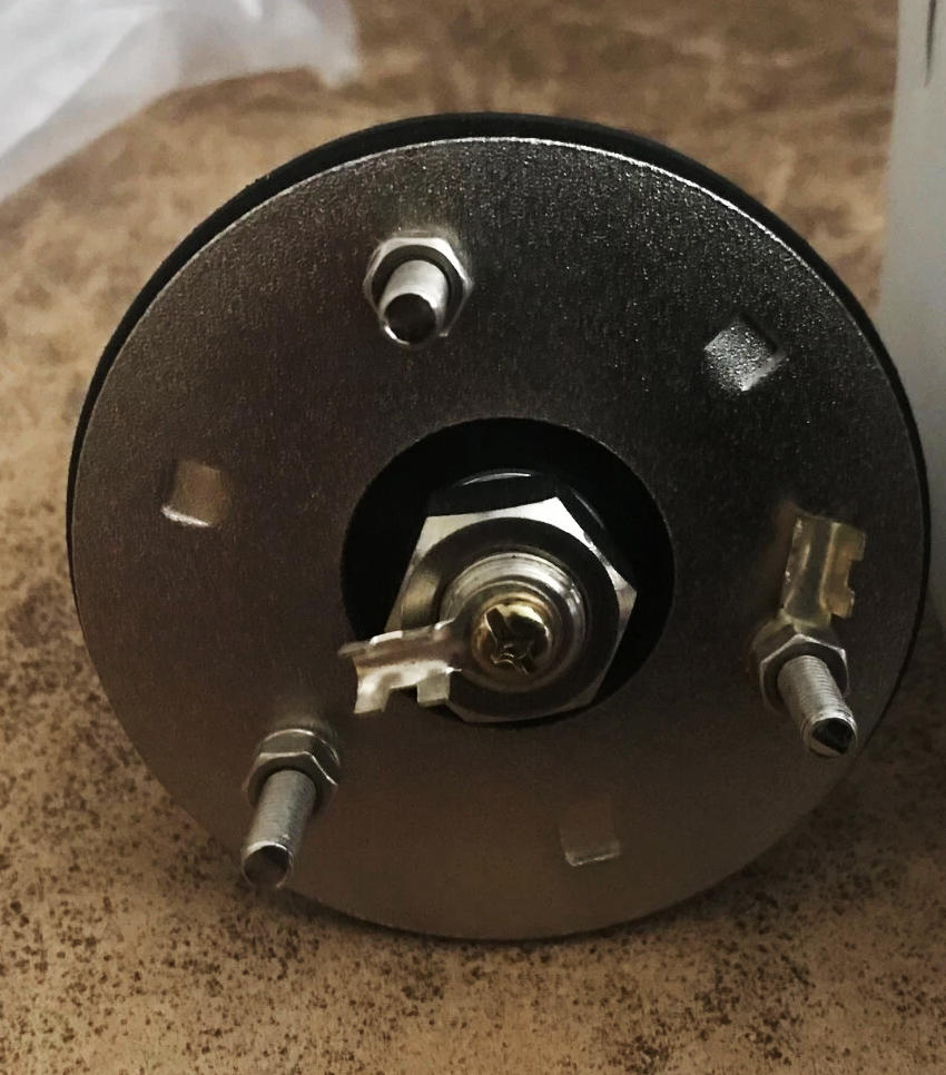 Workman BM3B Chrome Antenna Ball Mount Swivel with Lug Connection Workman