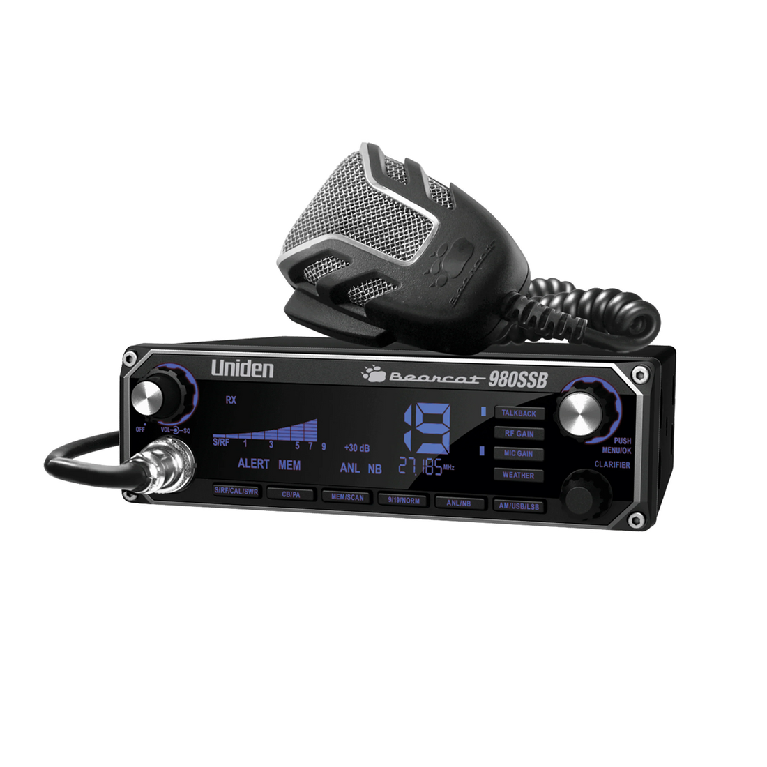 Uniden BEARCAT 980 Bearcat 980SSB SSB-Enabled 40-Channel CB Radio Hustler