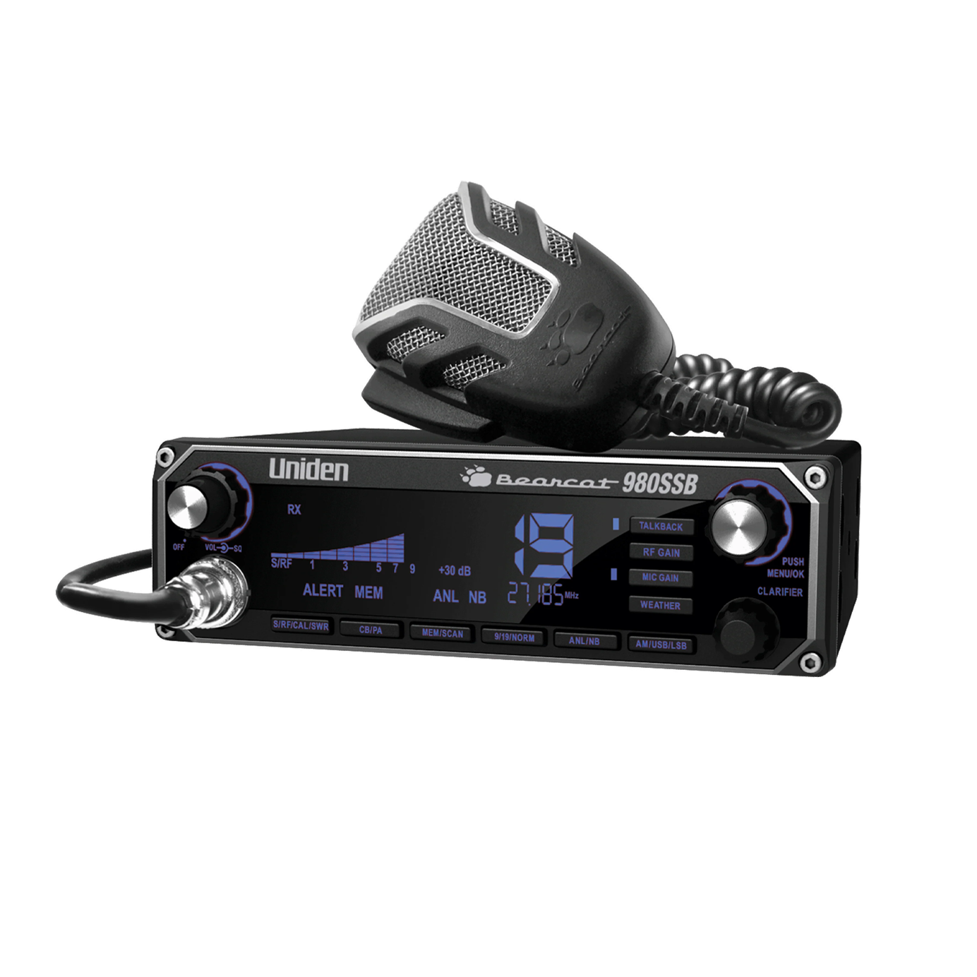 Uniden BEARCAT 980 Bearcat 980SSB SSB-Enabled 40-Channel CB Radio Hustler