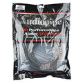 Audiopipe® C4P-B20 - Speed Series 18 AWG 9-Way 20' Black Stranded GPT Speaker Wire with RGB Wires Audiopipe
