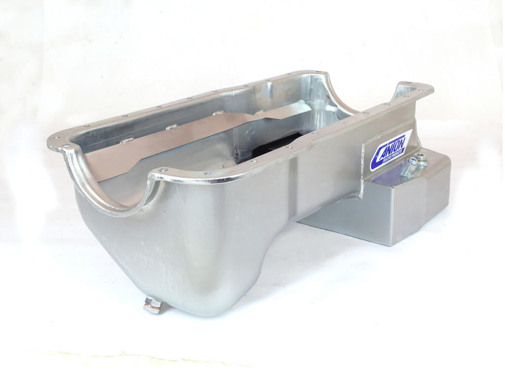 Canton Racing Products 15-694 For Ford 351W Fox Body Mustang Rear T Sump Road Race Pan (Used) Canton Racing Products