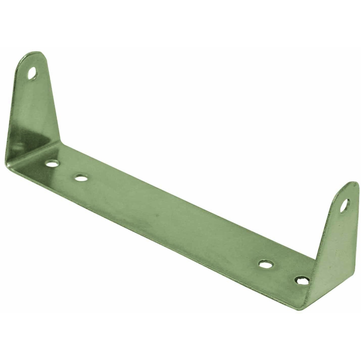 Accessories Unlimited AU74 7-1/4" Wide  Single Hole Brass Finish Replacement Mounting Bracket For Uniden Ptc104, Pc78, Cobra 29ltd And Other Cb Radios Accessories Unlimited