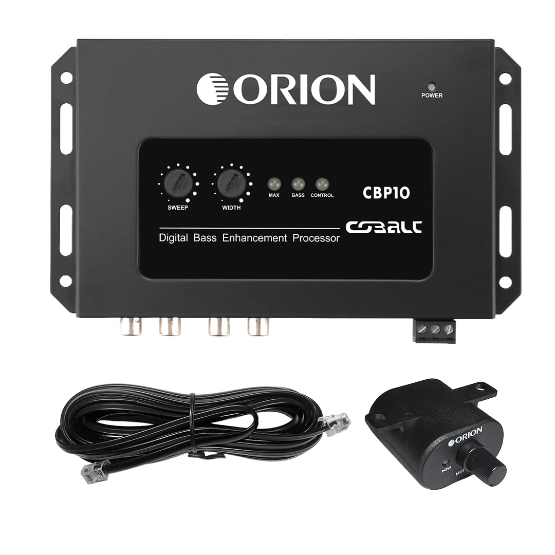 Orion CBP10 Digital Bass Processor with Bass Restoration & 10V Output Orion