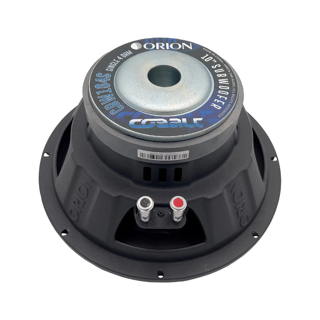 Orion CBW104S Orion CBW104S 10 Single Voice Coil 4 Ohm Subwoofer | 1200W Max Cobalt Series Bass Orion