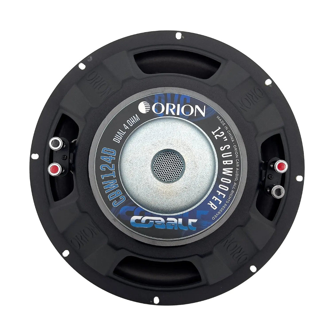 Orion CBW124D Orion CBW124D 12 Dual Voice Coil 4 Ohm Subwoofer | 1600W Max Cobalt Series Bass Orion