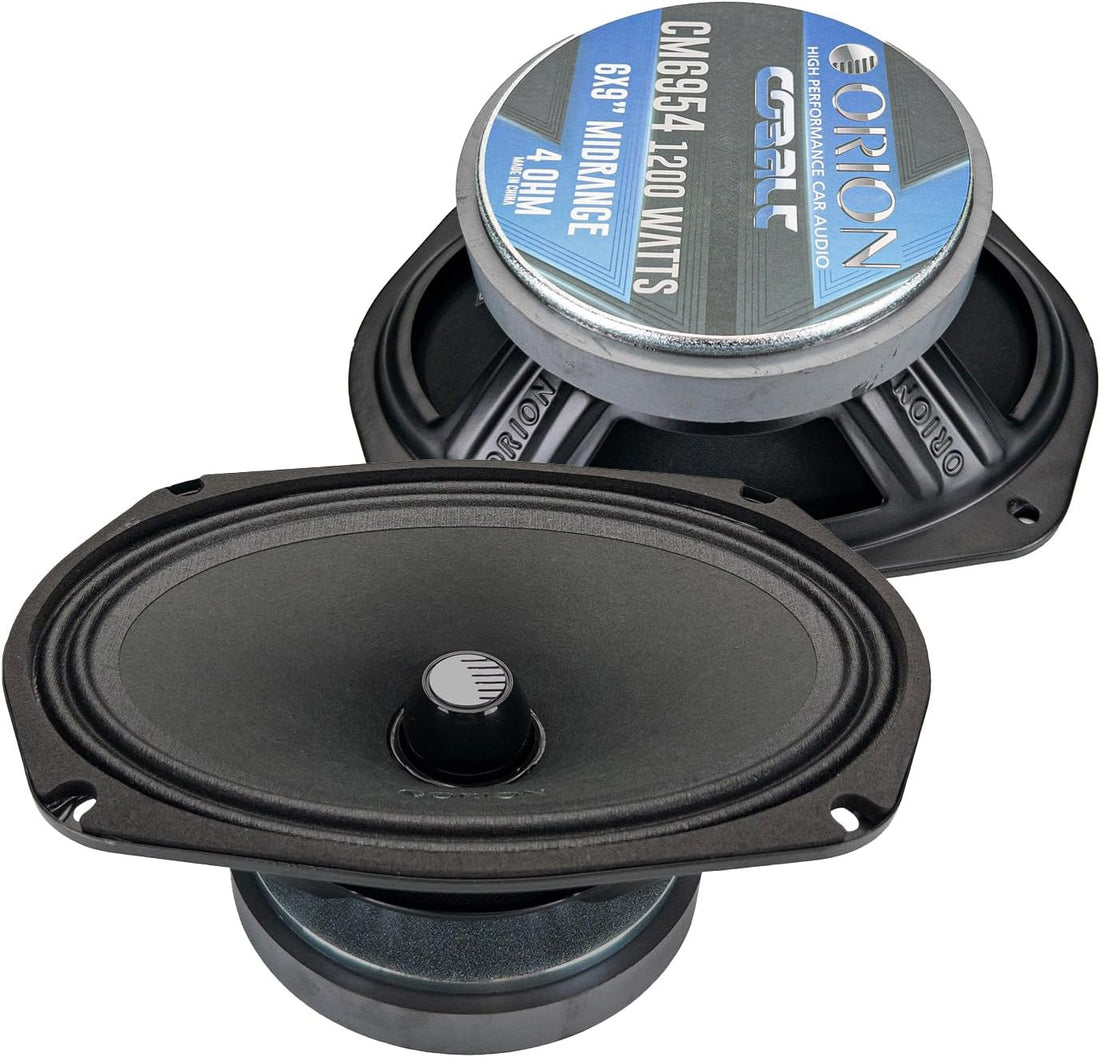 Orion CM6954 - 6x9 Inch 4 Ohm Midrange Speaker 300 Watts RMS Orion