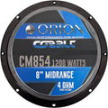 Orion CM854 8 Inch 4 Ohm Midrange Speaker 300 Watts RMS Orion