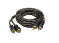 Audiopipe CPP-12 Lead 2 RCA Male to RCA Male 12' Cable Audiopipe