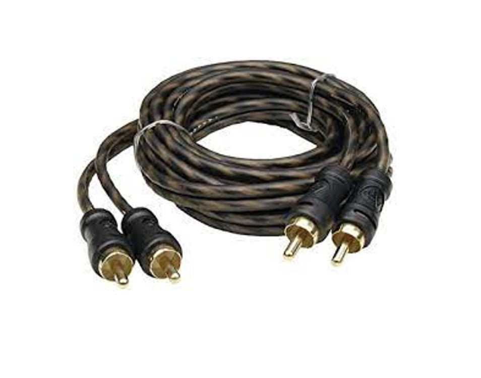 Cable Audiopipe CPP-3 de 2 RCA macho a RCA macho de 3 pies