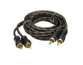Audiopipe CPP-3 Lead 2 RCA Male to RCA Male 3' Cable Audiopipe