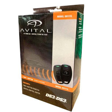 Avital D9111L 1-Way 1-Button RF System for DS3, DS3P, DS4, or DS4P