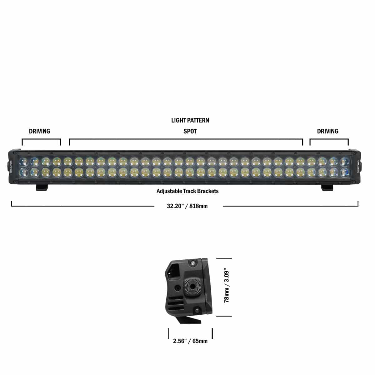 DB Link DBLB32RGB 32″ RGB LED Light Bar / 90 Watts DB Link