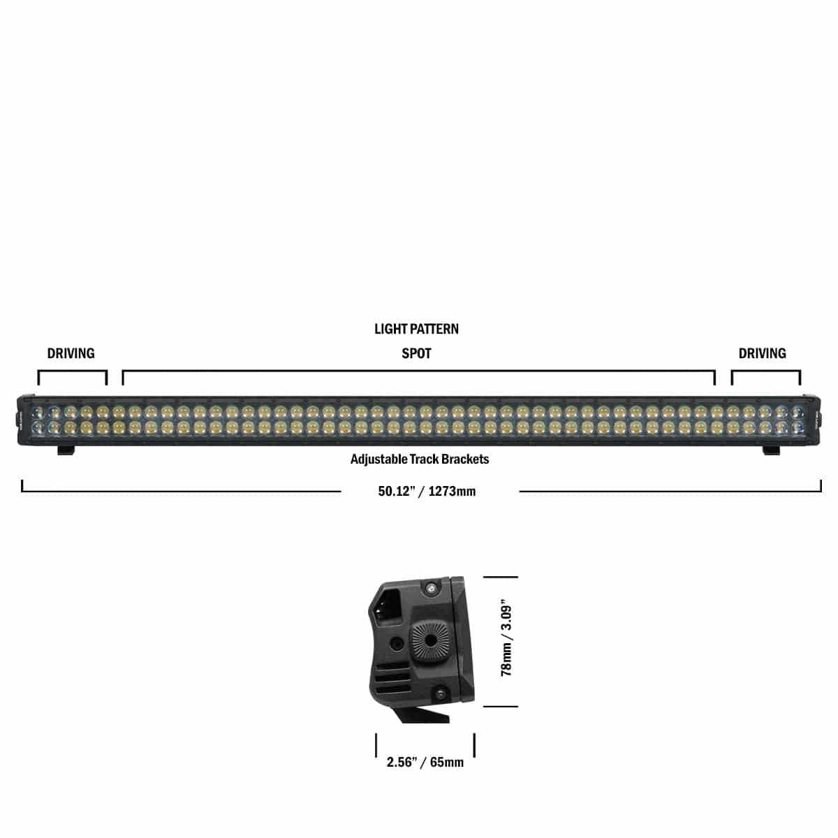 DB Link DBLB50RGB 50″ RGB LED Light Bar / 144 Watts DB Link