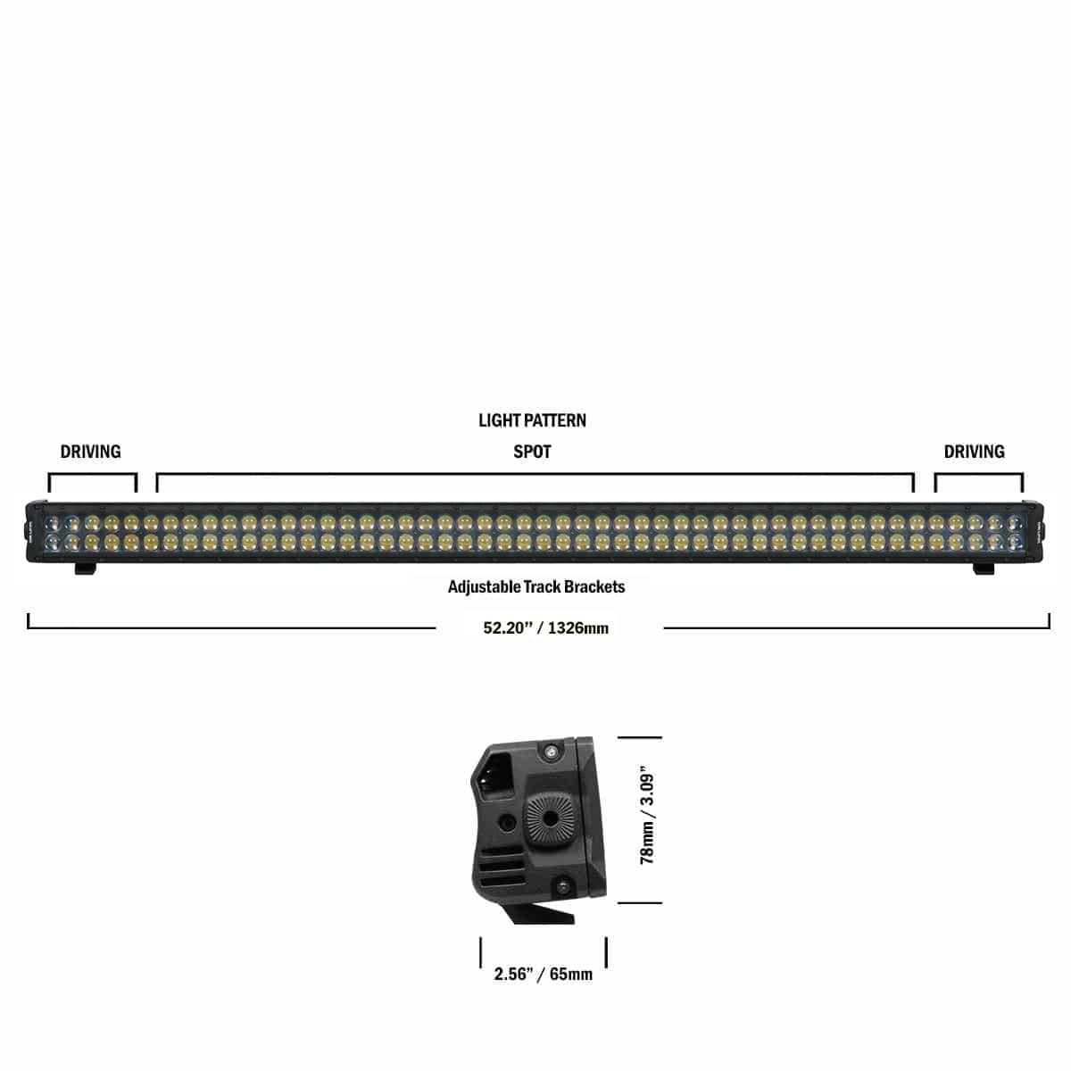 DB Link DBLB52RGB 52″ RGB LED Light Bar / 150 Watts DB Link