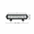 DB Link DBSRX9S 9″ Off Road LED Single Row Light Bar / 18 Watts DB Link