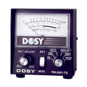 Medidor de potencia y ROE en línea Dosy PM2001 de 2000 vatios