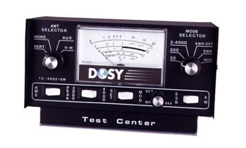 Dosy TC-4002-SW Benchtop Power & SWR Meter with Antenna Switch 4000 Watts Ibeam