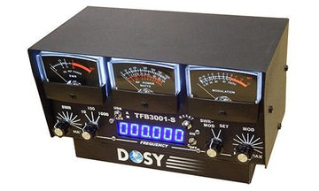 Dosy TFB-3001-S 3 Meter In-Line Wattmeter SWR/AM/USB/LSB with Frequency Counter Allstar Performance