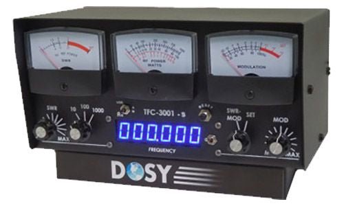 Medidor de ventana en línea de 3 vías Dosy-TFC3001S con contador de frecuencia