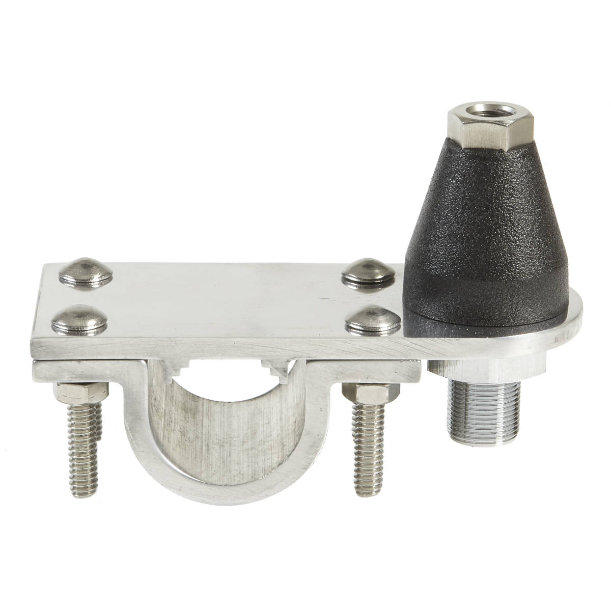 Driver Extreme DRX-3242 C-Channel CB Antenna Mount For Mack, Volvo, & Navistar Trucks with 1-1/4" Mirror Arms Husky Liners